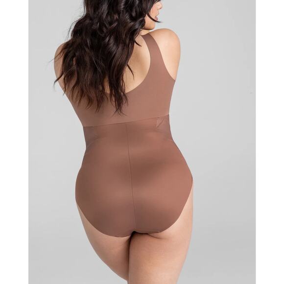 NWT‎ HONEYLOVE Toffee Shadow Sculpt High Waist Brief Size 3X - Picture 3 of 9